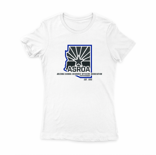 Women's ASROA Back the Blue Shield Tee