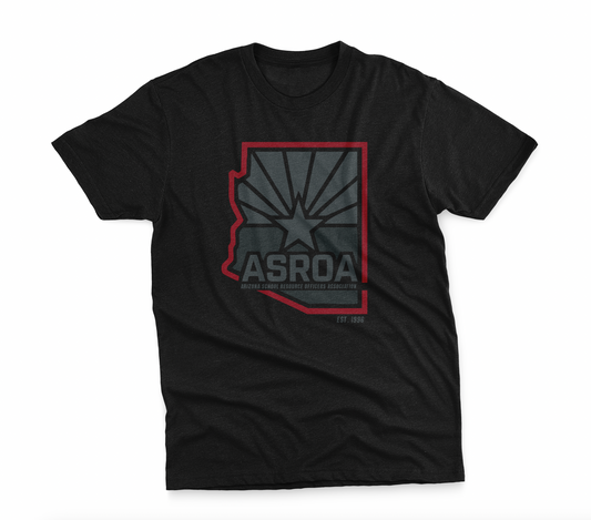 Men's ASROA Back the Blue Shield Tee