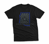 Men's ASROA Back the Blue Shield Tee