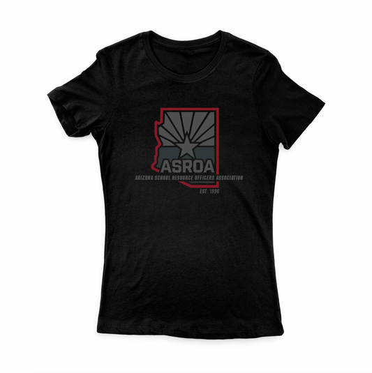 Women's ASROA Back the Blue Shield Tee